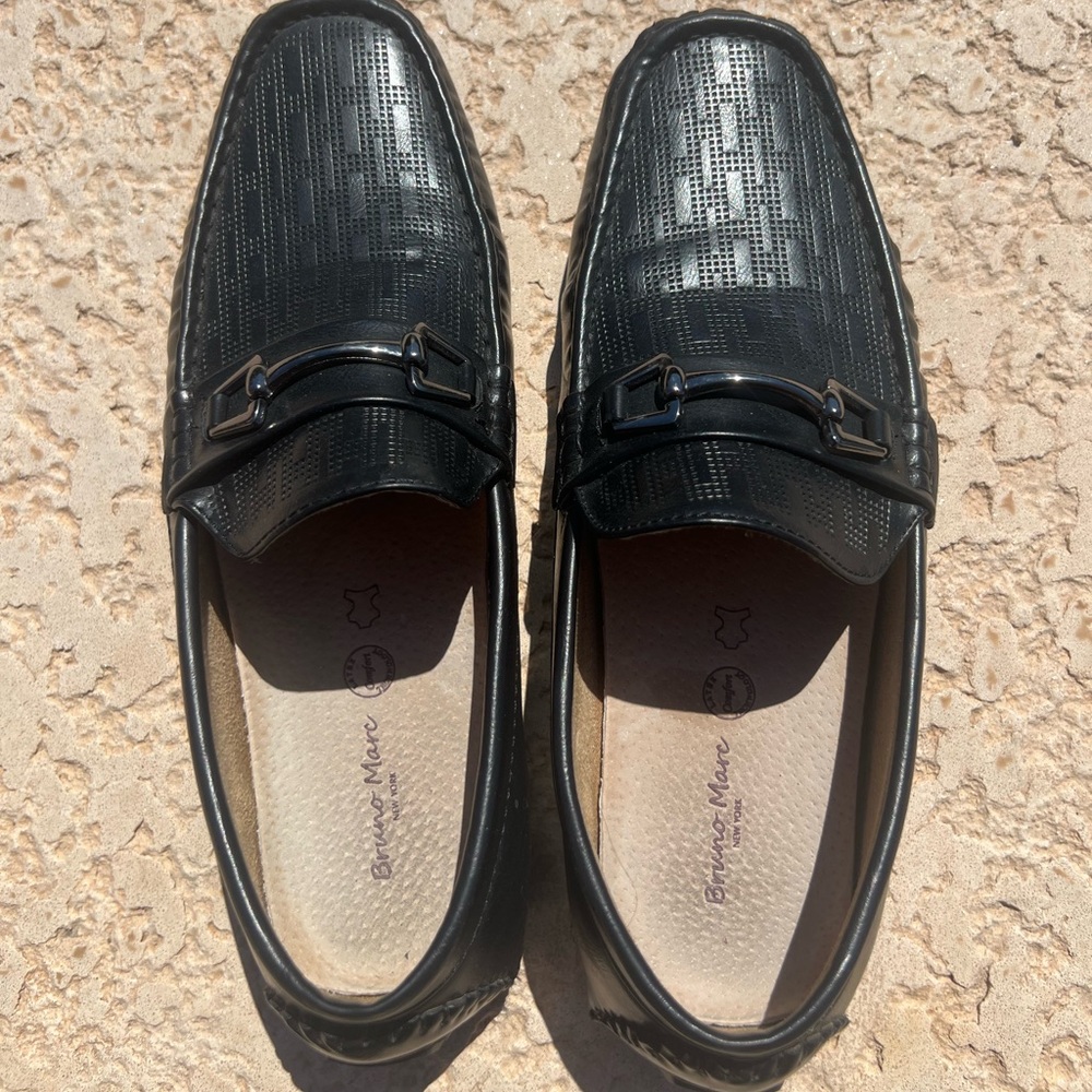 Bruno Marc Dress Loafers Casual Slip On Driving Moccasin Men size 9